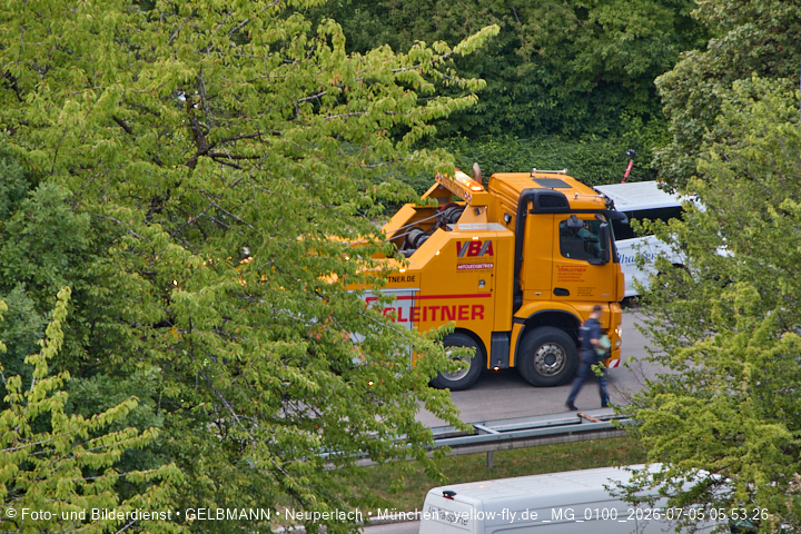 Baustelle Uhrmacherhäusl in Giesing