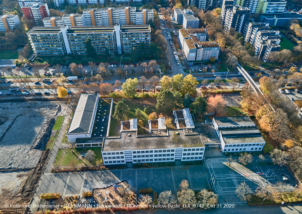 31.10.2020 - Alexisquartier von Oben in Neuperlach