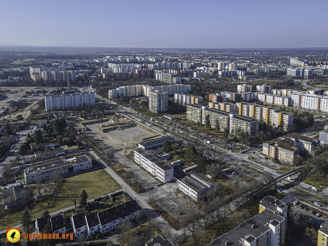 24.03.2021 - das Marx-Zentrum und Karl-Marx-Ring 52-62