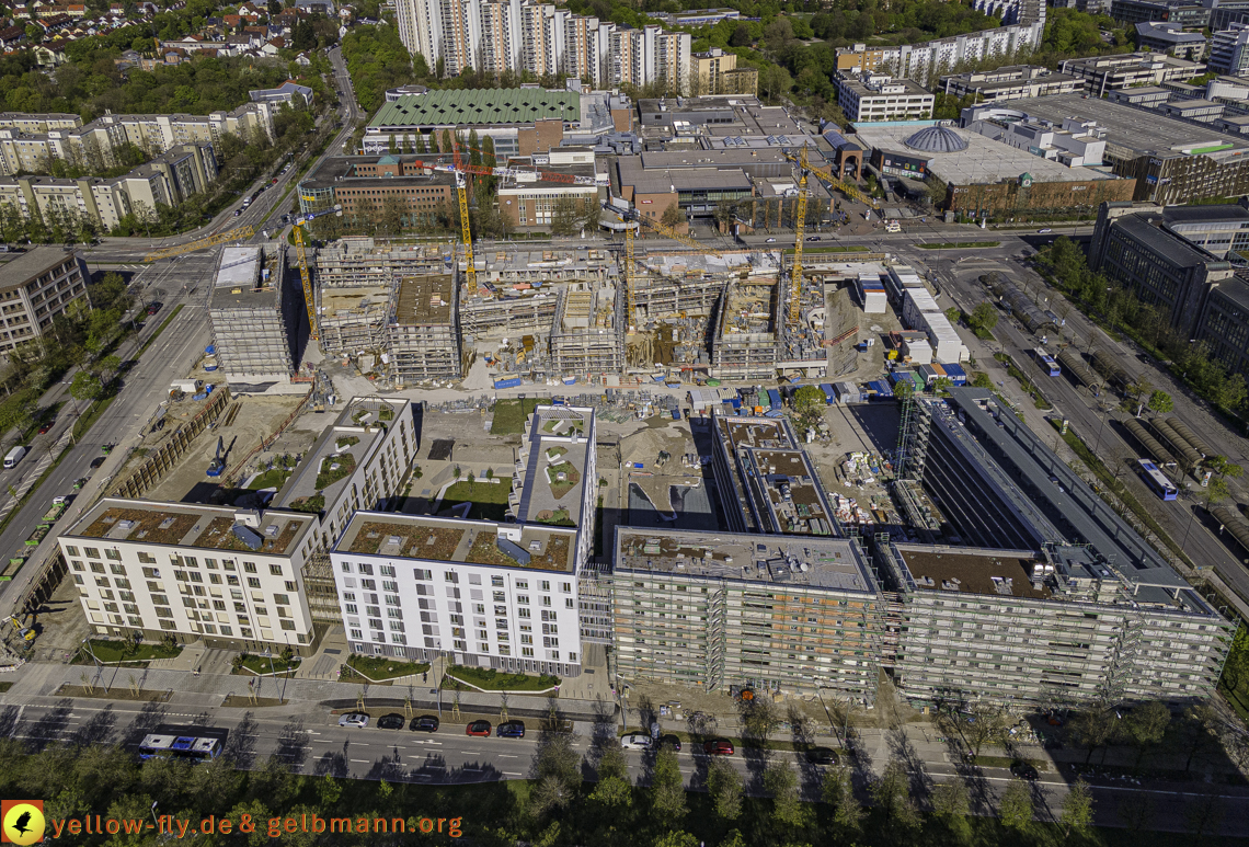 09.05.2021 - Baustelle Loge und Perlach-Plaza in_Neuperlach