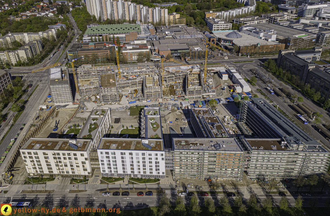 09.05.2021 - Baustelle Loge und Perlach-Plaza in_Neuperlach