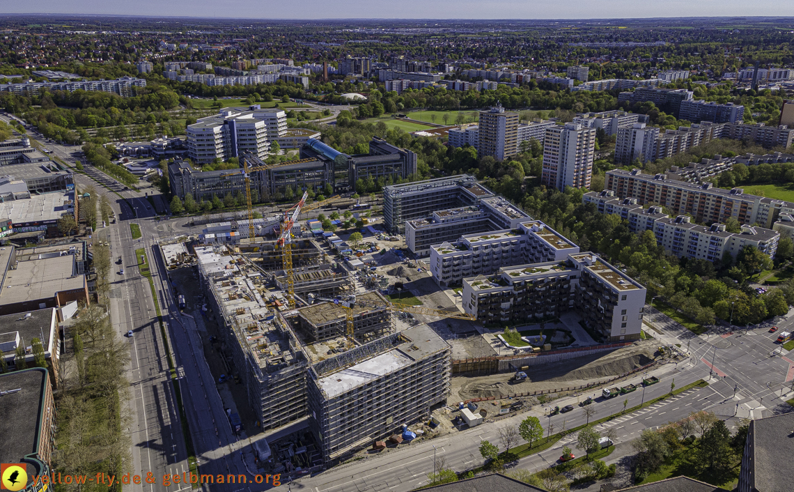 09.05.2021 - Baustelle Loge und Perlach-Plaza in_Neuperlach