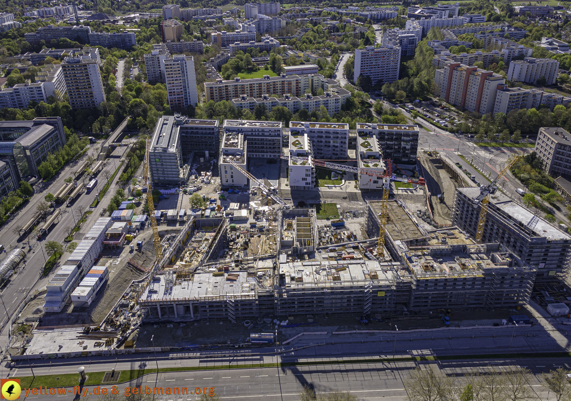 09.05.2021 - Baustelle Loge und Perlach-Plaza in_Neuperlach