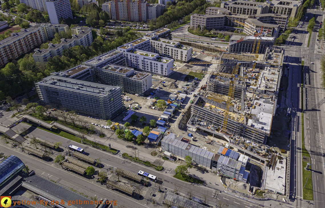 09.05.2021 - Baustelle Loge und Perlach-Plaza in_Neuperlach