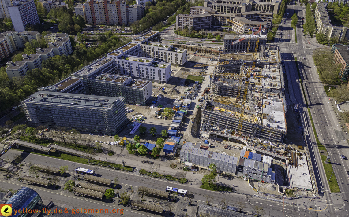 09.05.2021 - Baustelle Loge und Perlach-Plaza in_Neuperlach