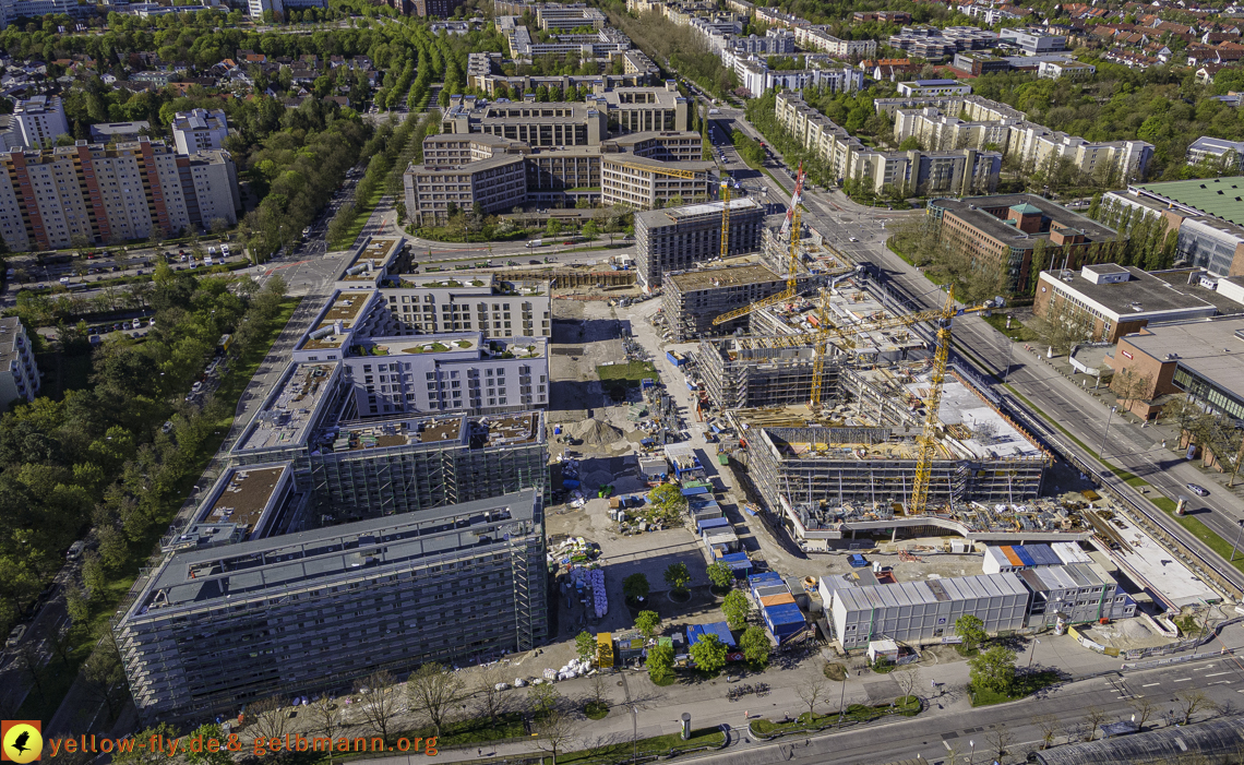 09.05.2021 - Baustelle Loge und Perlach-Plaza in_Neuperlach