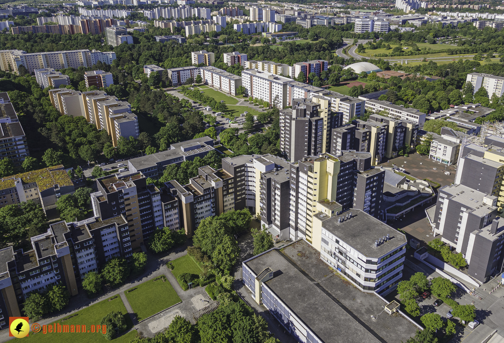 15.06.2021 - Luftbilder vom Marx-Zentrum und dem Karl-Marx-Ring 52-62