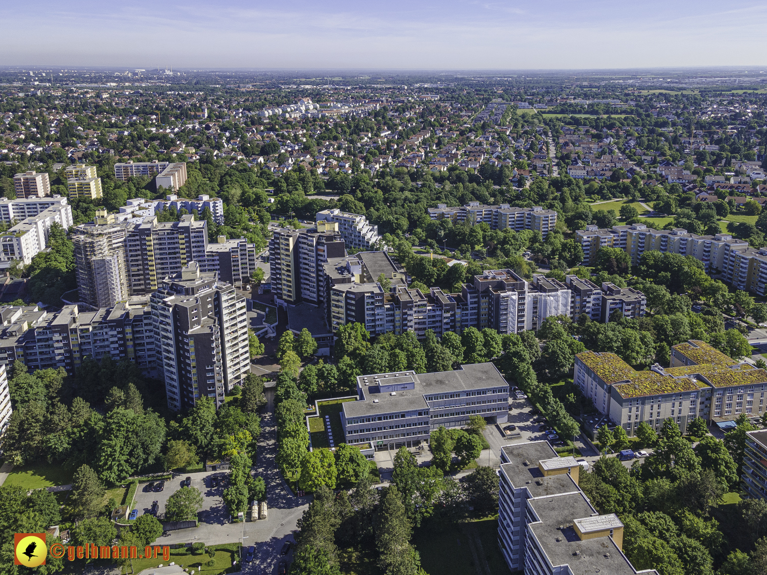 15.06.2021 - Luftbilder vom Marx-Zentrum und dem Karl-Marx-Ring 52-62