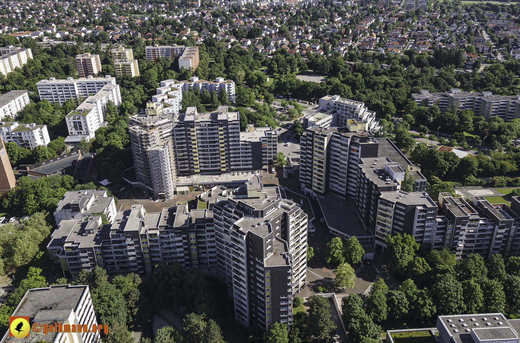 15.06.2021 - Luftbilder vom Marx-Zentrum und dem Karl-Marx-Ring 52-62