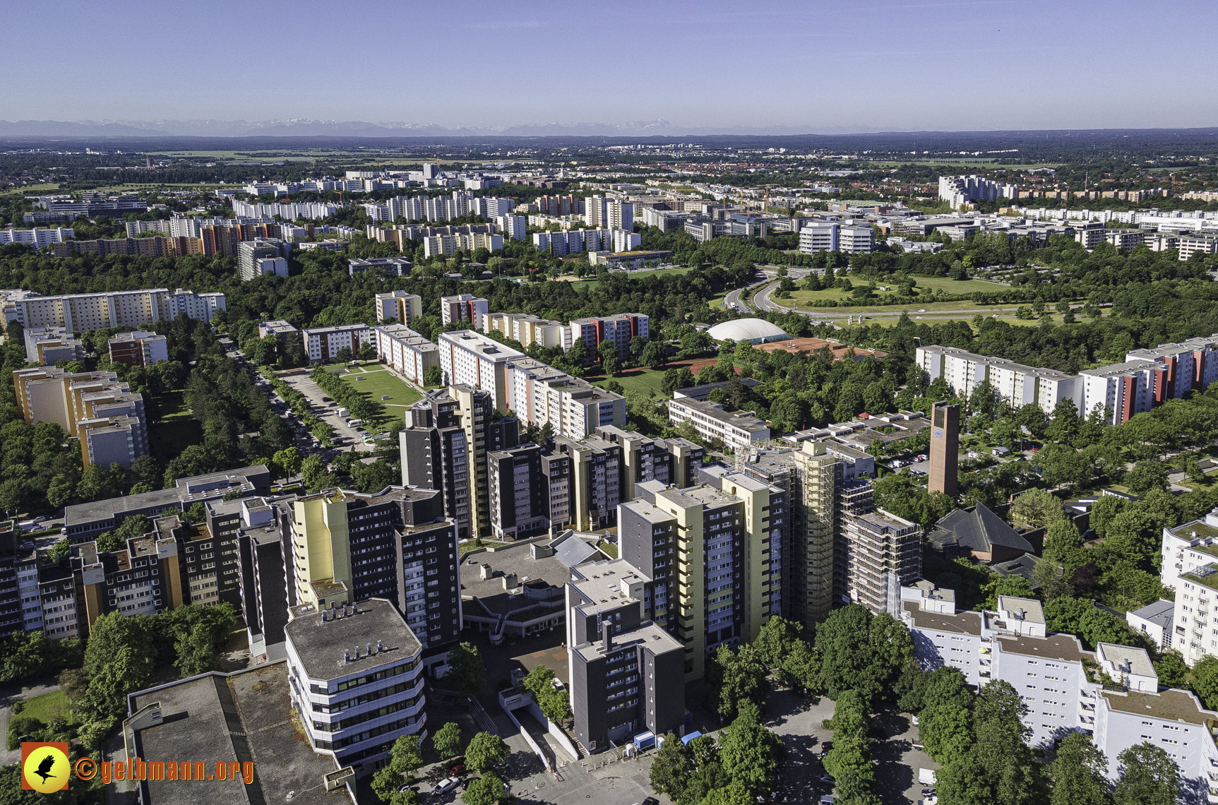 15.06.2021 - Luftbilder vom Marx-Zentrum und dem Karl-Marx-Ring 52-62