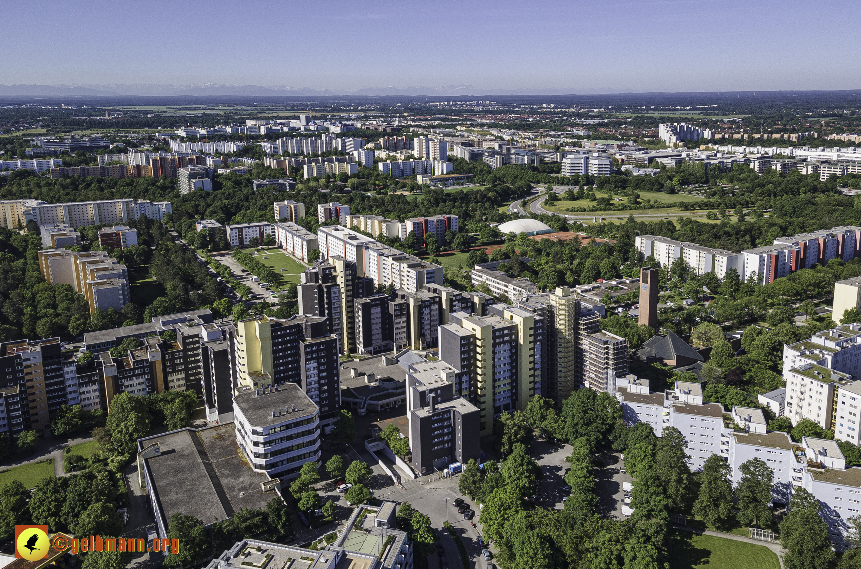 15.06.2021 - Luftbilder vom Marx-Zentrum und dem Karl-Marx-Ring 52-62