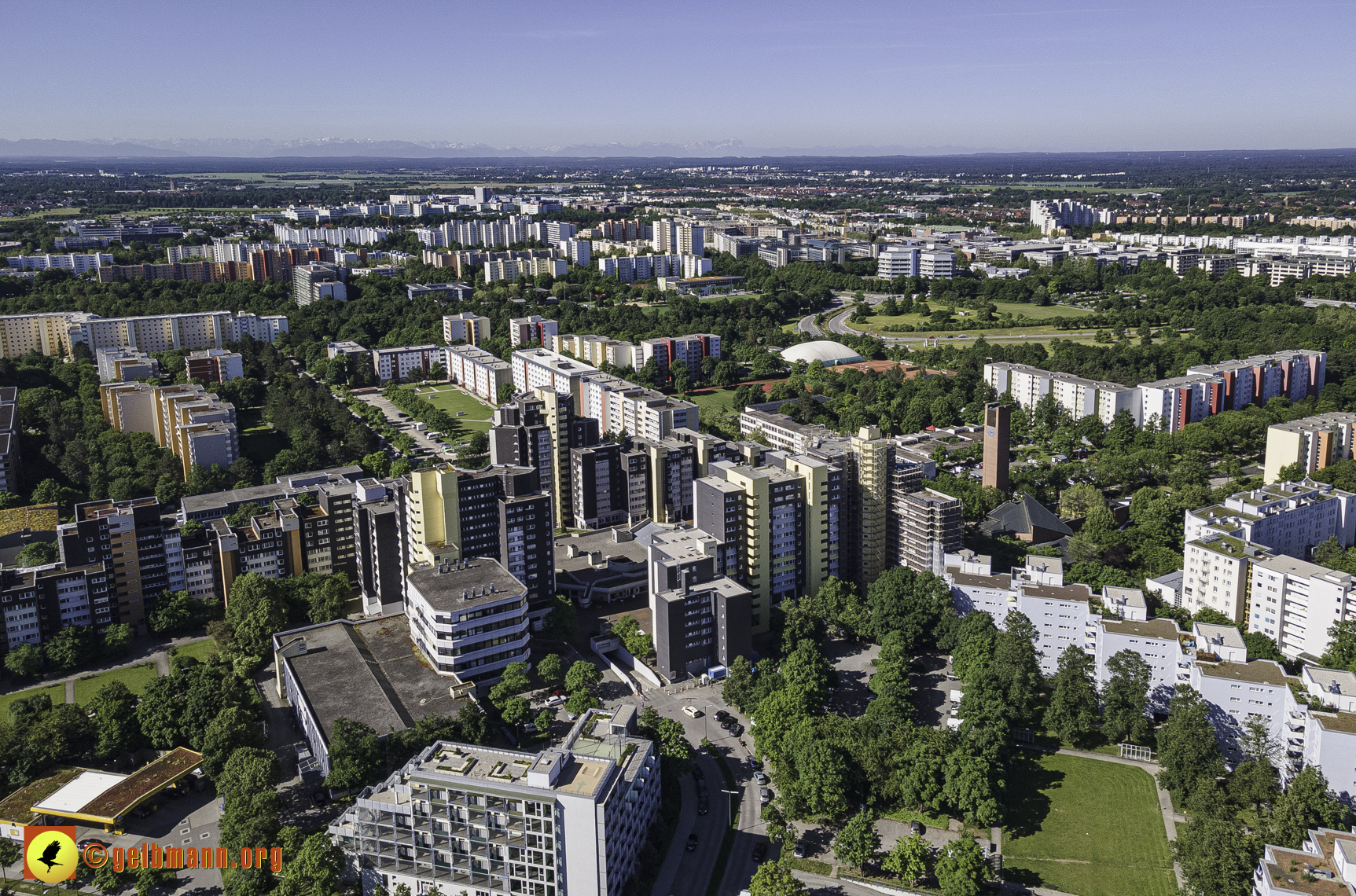 15.06.2021 - Luftbilder vom Marx-Zentrum und dem Karl-Marx-Ring 52-62