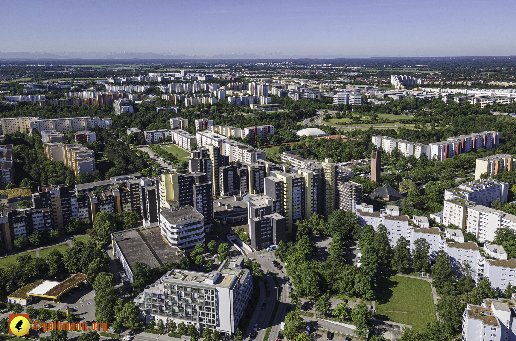 15.06.2021 - Luftbilder vom Marx-Zentrum und dem Karl-Marx-Ring 52-62