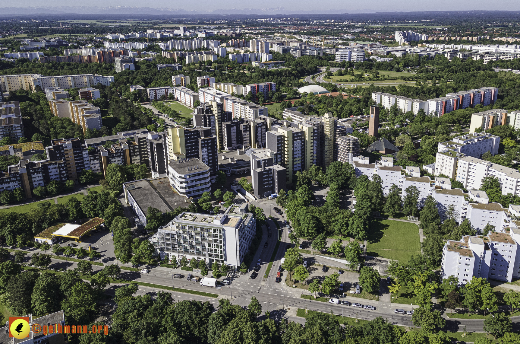 15.06.2021 - Luftbilder vom Marx-Zentrum und dem Karl-Marx-Ring 52-62