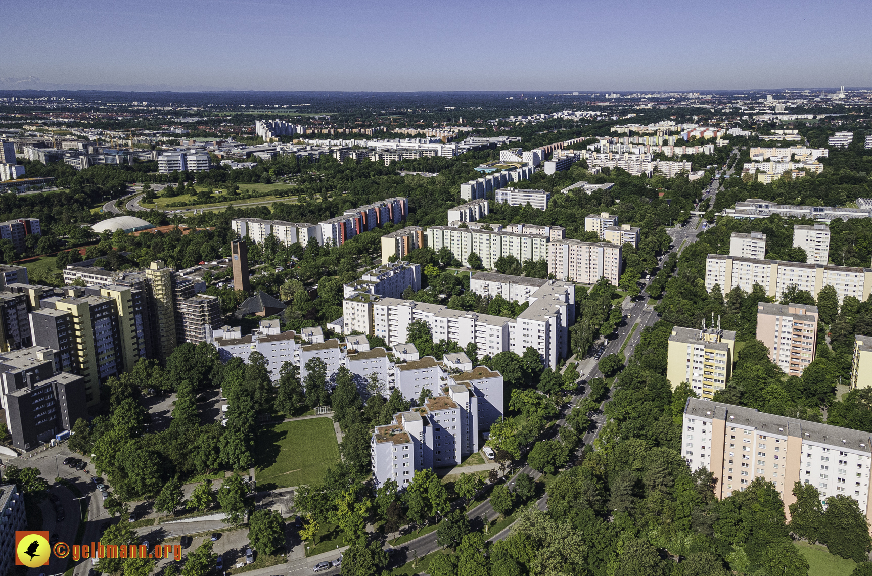 15.06.2021 - Luftbilder vom Marx-Zentrum und dem Karl-Marx-Ring 52-62