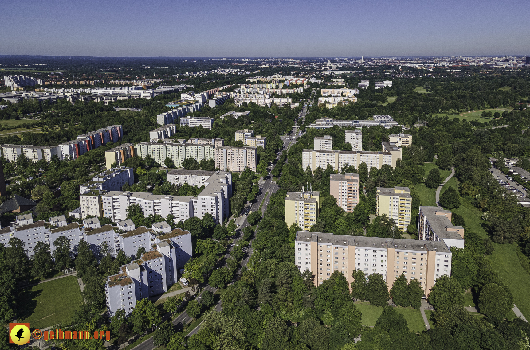 15.06.2021 - Luftbilder vom Marx-Zentrum und dem Karl-Marx-Ring 52-62