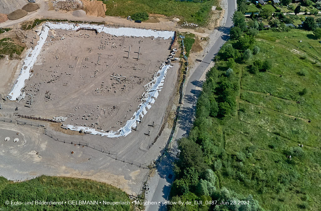 28.06.2021 - Baustelle Pandionverde in Neuperlach