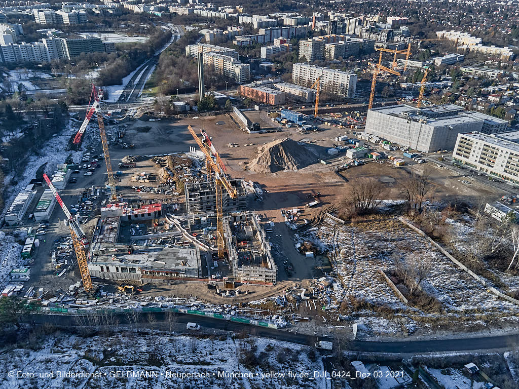 03.12.2021 -Baustelle Pandionverde in Neuperlach
