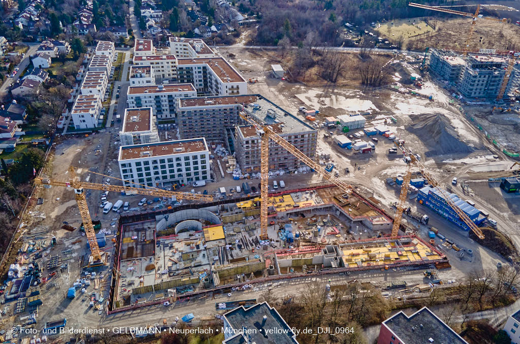 09.02.2022 - Baustelle Alexisquartier in Neuperlach
