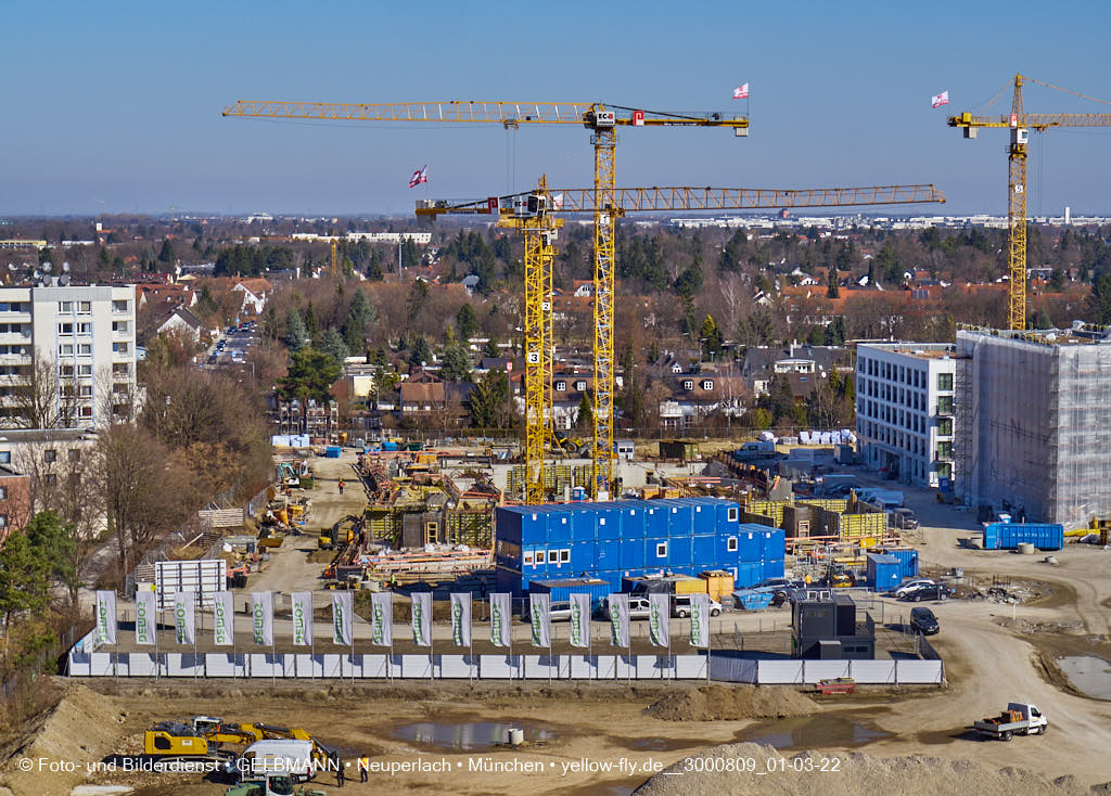 02.03.2022 - Neue Baugruben auf dem Piederstorfer Gelände