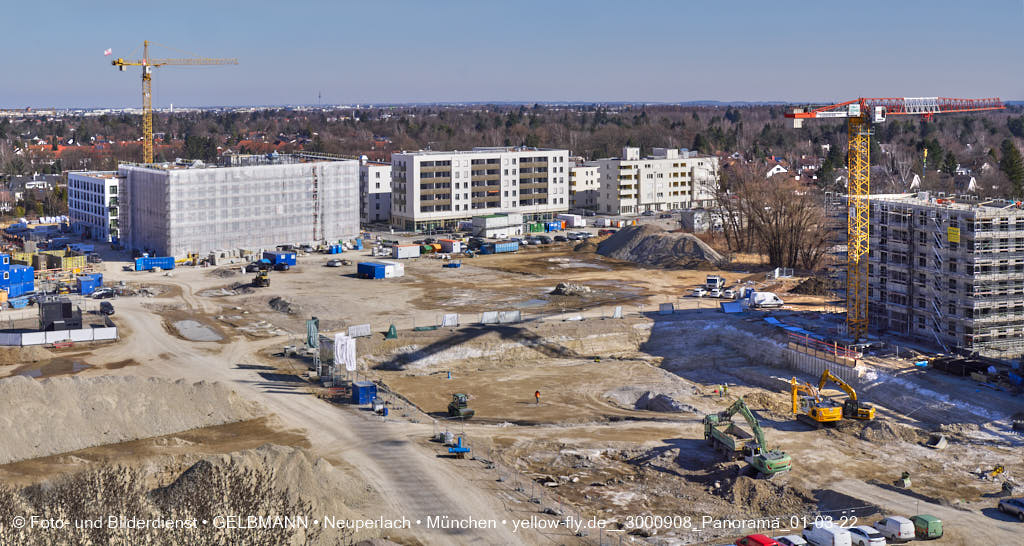 02.03.2022 - Neue Baugruben auf dem Piederstorfer Gelände