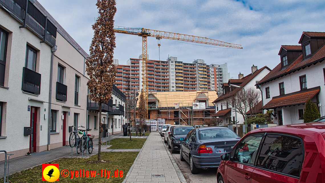03.03.2023 - Baustelle Ottweiler Straße in Neuperlach