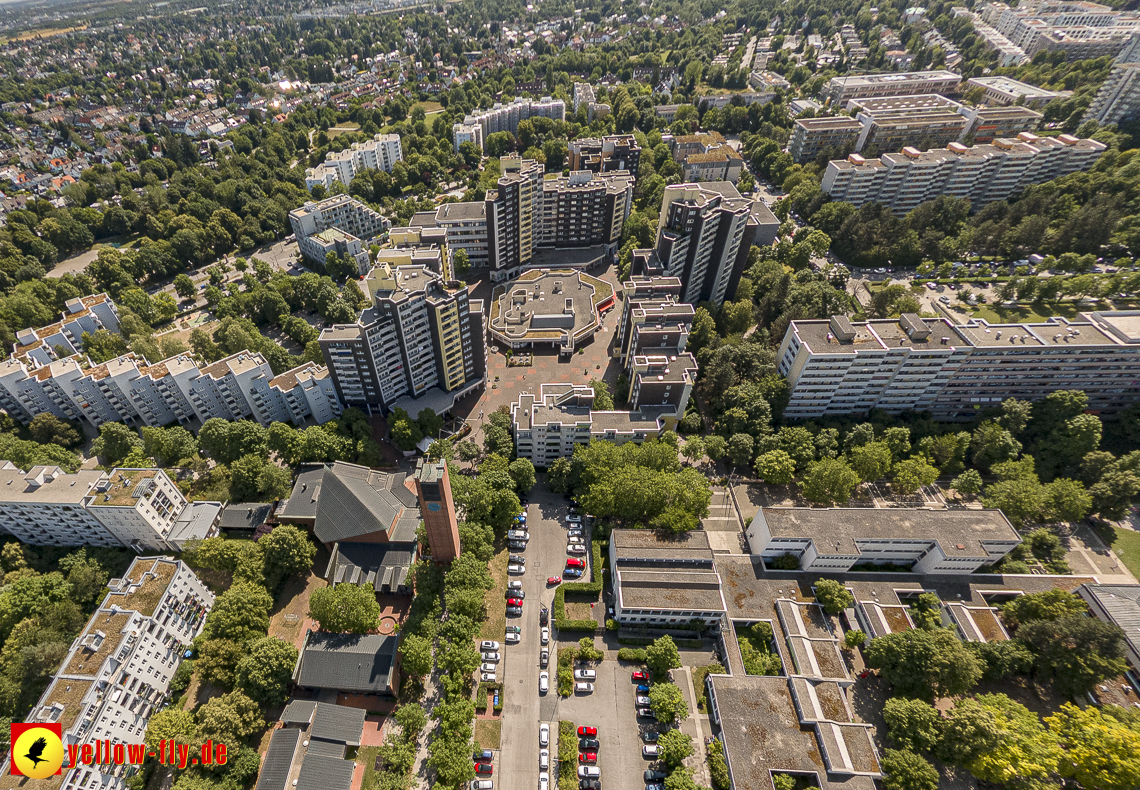 07.07.2023 - Marx-Zentrum und naher Umgebung in Neuperlach