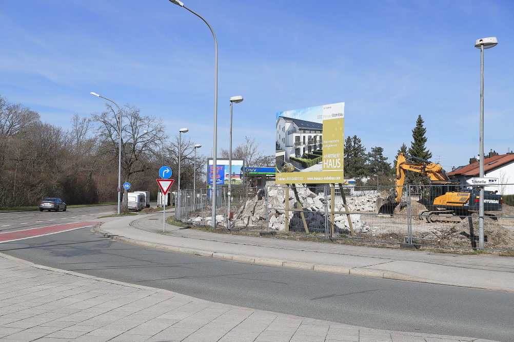 20.03.2024 - Luftbilder der Baustelle MONACO an der Heinrich-Wieland/Ecke Corinthstrasse in Neuperlach