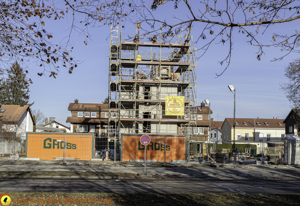 05.12.2024 - Monaco Baustelle in der Heinrich-Wielandstraße in Neuperlach