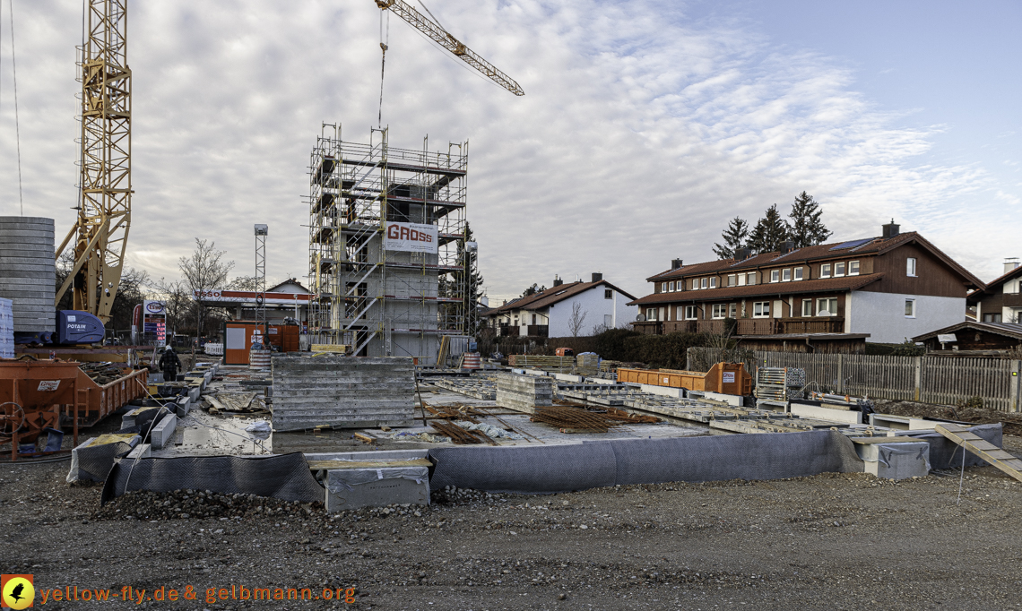 05.12.2024 - Monaco Baustelle in der Heinrich-Wielandstraße in Neuperlach