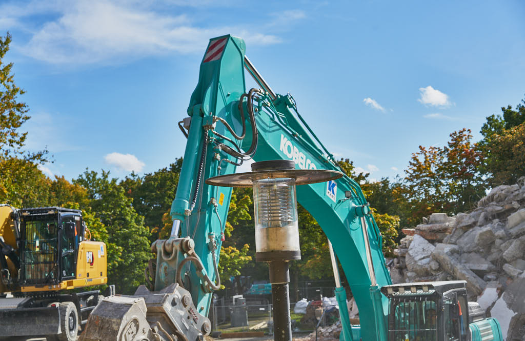 30.09.2021 - Abrissbegin des Quiddezentrums in Neuperlach